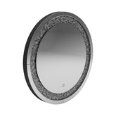Coaster Landar Round Wall Mirror Silver Model 961525